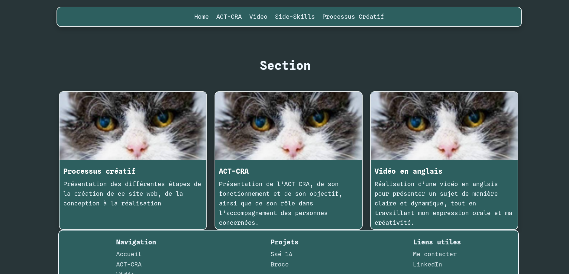 Ajout de pages